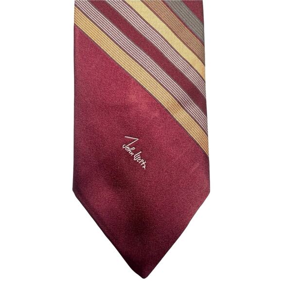 EUC - John Weitz Diagonal Tie - Picture 2 of 3